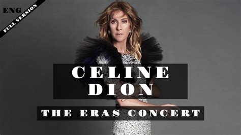 celine dion the eras concert